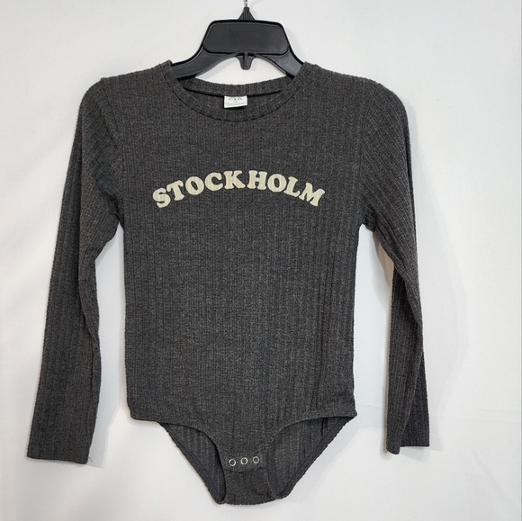 Zara bodysuits size 11/12 Girls Long sleeves color gray - Picture 4 of 5